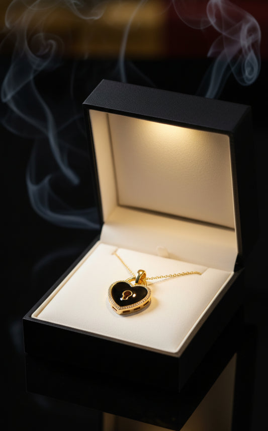 Initial Heart Locket