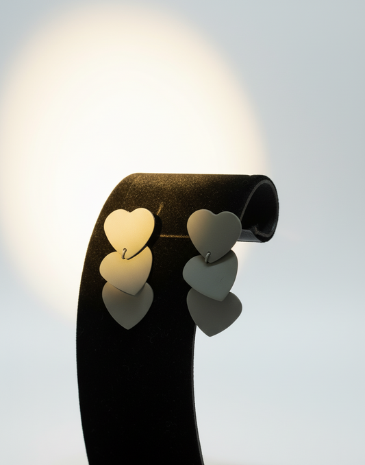 Geometric Gradient Earrings