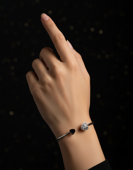 Duo Heart Cuff