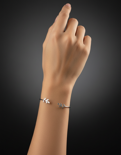 Silver Branch Bracelet