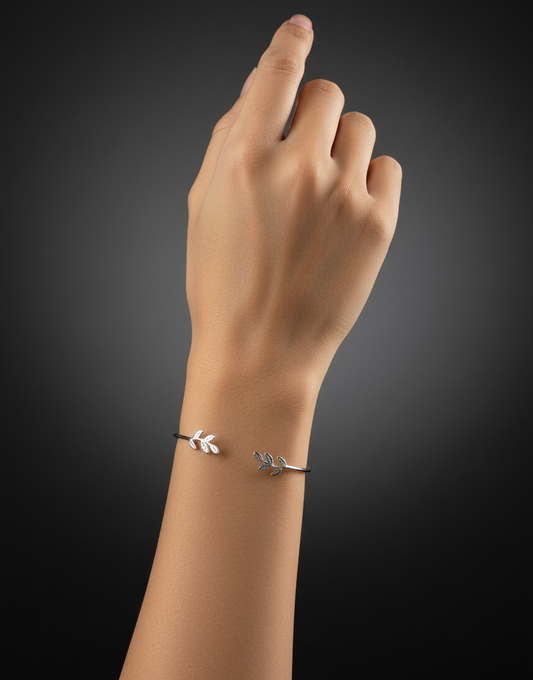 Silver Branch Bracelet