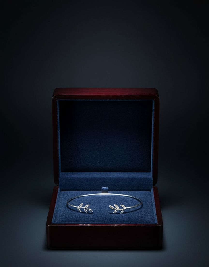 Silver Branch Bracelet