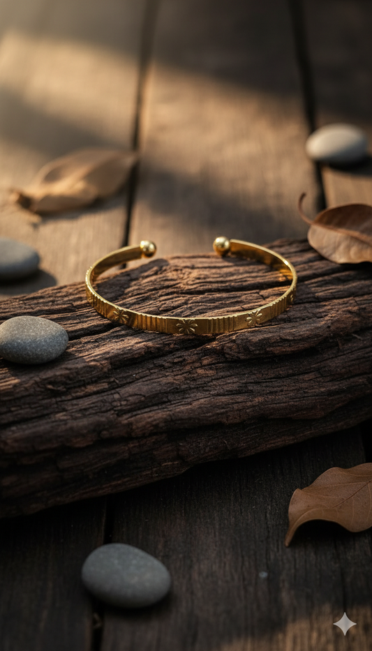 Starlight Etched Cuff