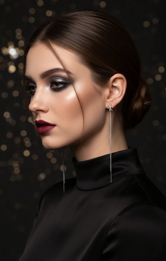 Gradient Tassel Earrings