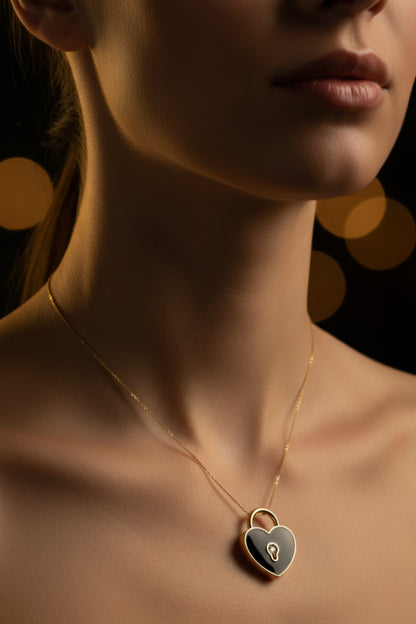 Initial Heart Locket