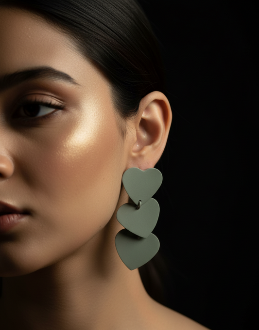 Geometric Gradient Earrings